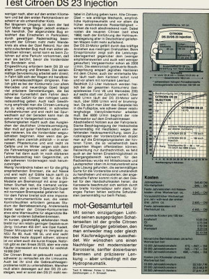 Luftschiff, Test Citroën DS 23 ie - Seite 5