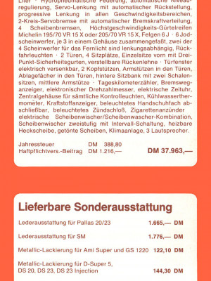 Preisliste 1973 - Seite 8