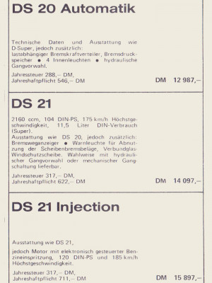 Preisliste 1970 - Seite 5