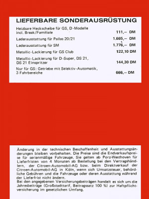 Preisliste März 1972 - Seite 8