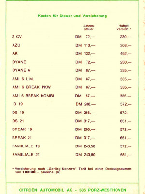 Preisliste 1968 - Seite 7