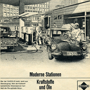 Gasolinwerbung, 1964