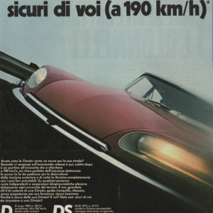 Sicura di sé sicuri di voi (a 190 km/h), Italien 1970