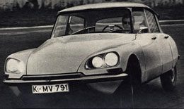 Gute Stube, Citroën ID 20 (AMS 4/1969)
